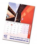 a3 glossy customised wall calendars